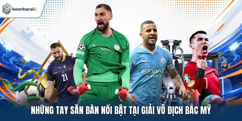 Vô Địch Bắc Mỹ - Chinh Phục Đỉnh Cao Bóng Đá Khu Vực 3 Những tay săn bàn nổi bật tại giải vô địch Bắc Mỹ